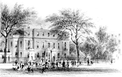 Casa de la Sra. Montagu, Portman Square de Thomas Hosmer Shepherd