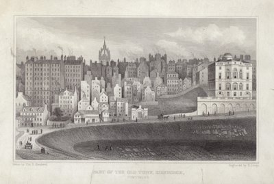 Parte del Casco Antiguo de Edimburgo de Thomas Hosmer Shepherd