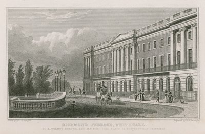 Richmond Terrace en Whitehall de Thomas Hosmer Shepherd