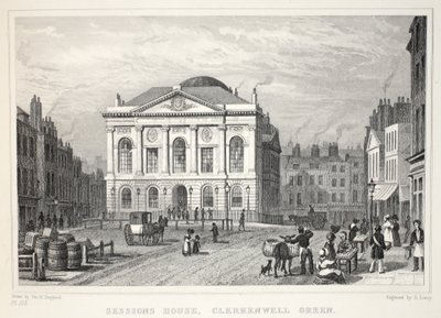 Casa de las sesiones, Clerkenwell Green, de 