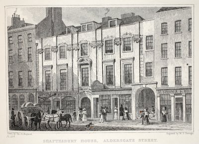 Casa Shaftesbury, Aldersgate Street, de 