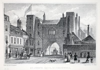 Puerta de San Juan, Clerkenwell, de 