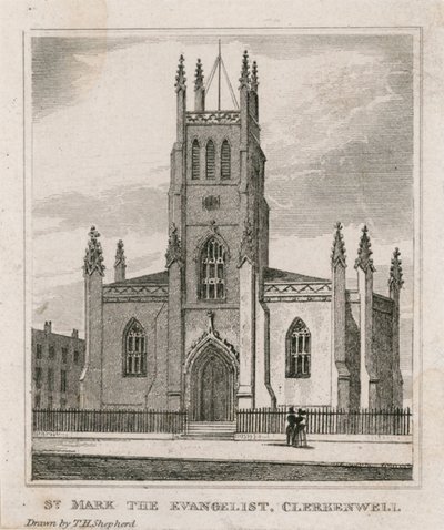 Iglesia de San Marcos, Clerkenwell de Thomas Hosmer Shepherd