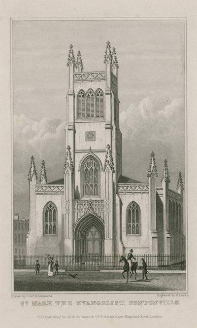 Iglesia de San Marcos, Clerkenwell de Thomas Hosmer Shepherd