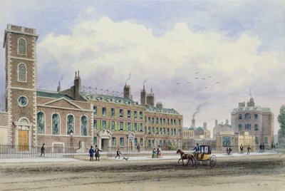 Iglesia de St. Thomas, Southwark, Londres de Thomas Hosmer Shepherd