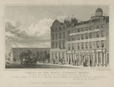 Templo de las Musas de Thomas Hosmer Shepherd