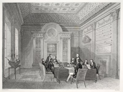 La sala de juntas del Almirantazgo, de 