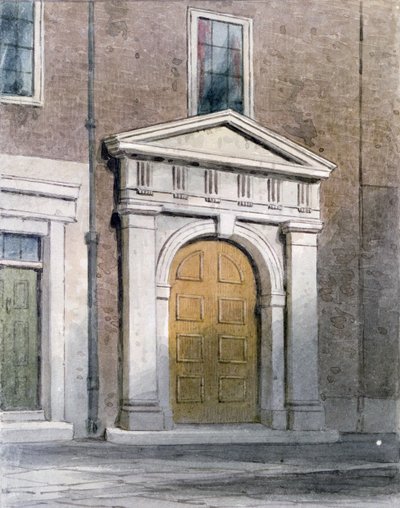La entrada al Salón de los Masones, 1854 de Thomas Hosmer Shepherd