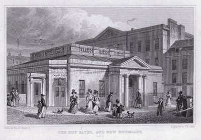 Los Baños Termales y la Nueva Enfermería, Bath de Thomas Hosmer Shepherd