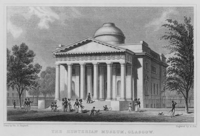 El museo Hunteriano, Glasgow de Thomas Hosmer Shepherd