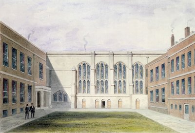 El patio interior del Merchant Taylors