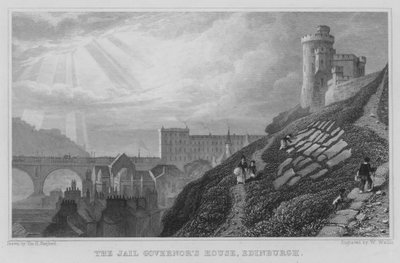 La Casa del Gobernador de la Cárcel, Edimburgo de Thomas Hosmer Shepherd