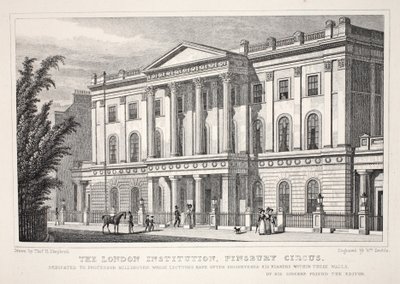 La Institución de Londres, Finsbury Circus, de 