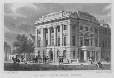 El Nuevo Ayuntamiento, Leith de Thomas Hosmer Shepherd