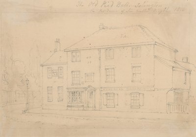 El viejo Pied Bull Inn, Islington de Thomas Hosmer Shepherd