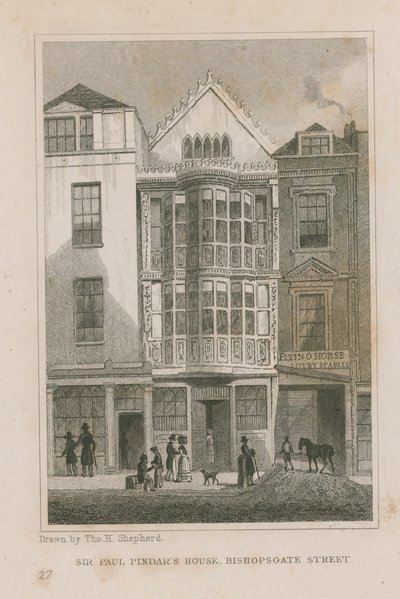 La casa de Sir Paul Pindar de Thomas Hosmer Shepherd