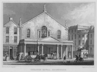Teatro Real, Edimburgo de Thomas Hosmer Shepherd