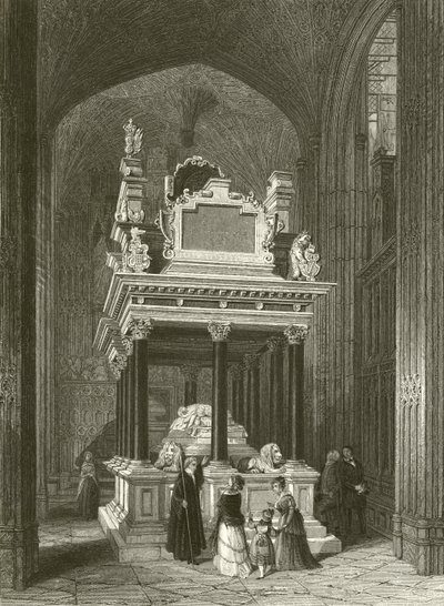 Tumba de la Reina Isabel de Thomas Hosmer Shepherd
