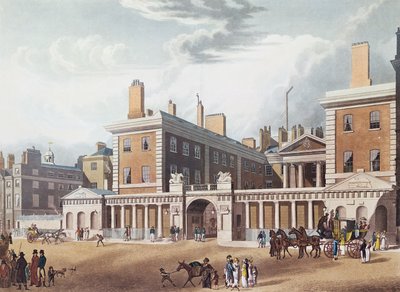 Vista del Almirantazgo, 1818 de Thomas Hosmer Shepherd