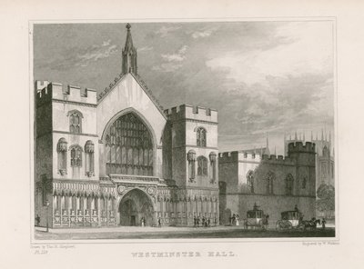 Westminster Hall de Thomas Hosmer Shepherd