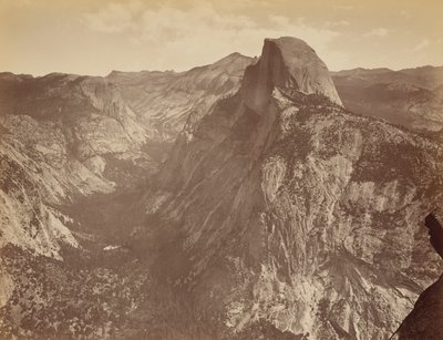 [El Half Dome desde Glacier Point, Yosemite] de Thomas Houseworth and Company