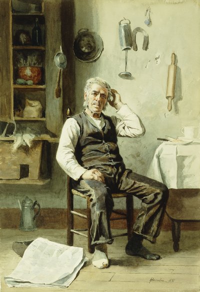 Confundido, 1881 de Thomas Hovenden