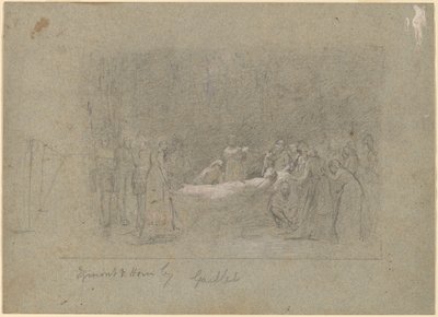 Egmont y Hoorn de Thomas Hovenden after Bernard Gaillot
