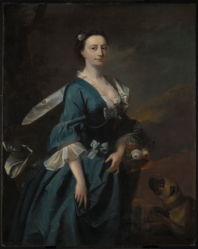 Sra. John Wendt, c.1745 de Thomas Hudson