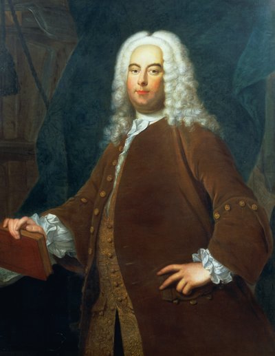 Retrato de George Frederick Handel (1685-1759) c.1736 de Thomas Hudson