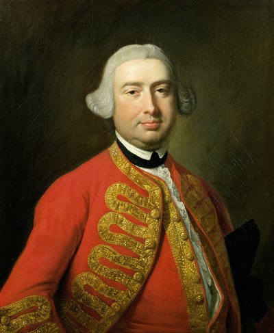 Retrato de John Beard (c.1717-91), actor y vocalista de Thomas Hudson