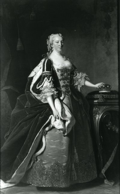 Retrato de Lady Elizabeth Percy, Condesa de Northumberland de Thomas Hudson