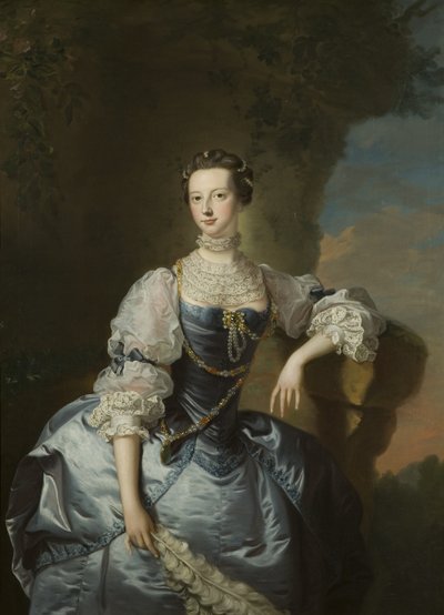 Retrato de la Sra. Emma Harvey de Thomas Hudson