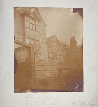 Casa de Sir Paul Pindar, Bishopsgate, Ciudad de Londres, 1860 de Thomas Hugo