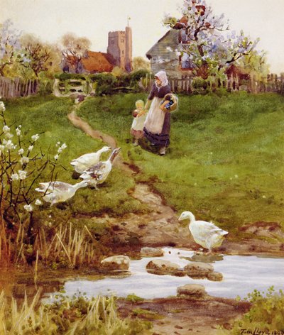 Volviendo a casa, 1894 de Thomas James Lloyd