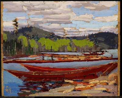 Bateaux, verano de 1916 de Tom Thomson