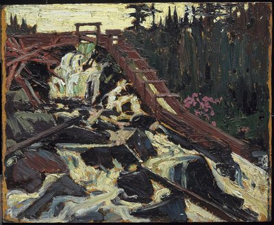 Canal de madera, 1915 de Tom Thomson