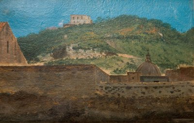Una colina cerca de Nápoles, 1782 de Thomas Jones