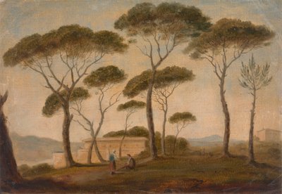 El jardín de Villa Borghese de Thomas Jones