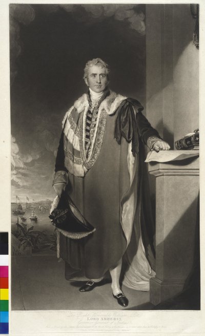 1er conde Amherst Amherst de Thomas Lawrence