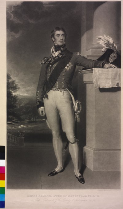 4º Duque de Newcastle-under-Lyne Pelham-Clinton de Thomas Lawrence