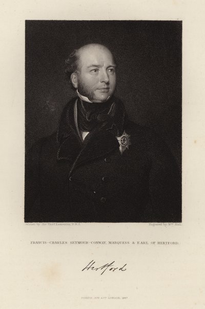 Conde de Hertford de Thomas Lawrence