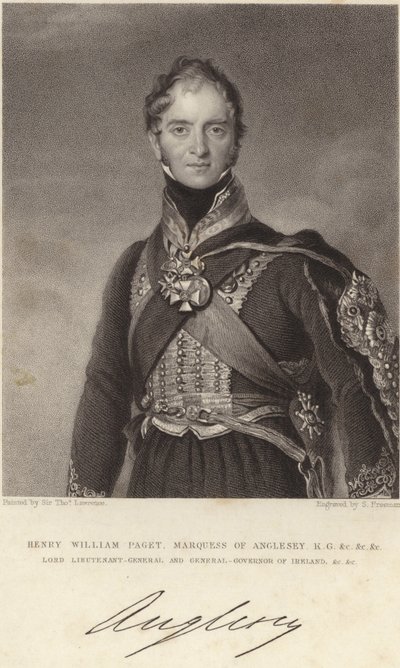 Mariscal de Campo Henry Paget de Thomas Lawrence