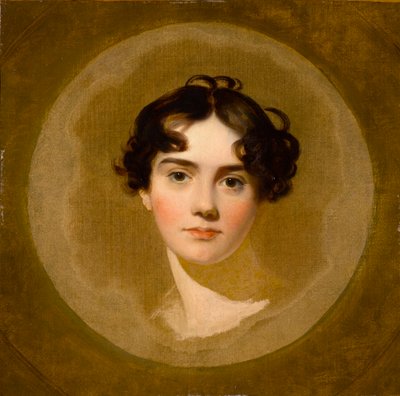 Cabeza de una niña, finales del siglo XVIII-principios del siglo XIX de Thomas Lawrence