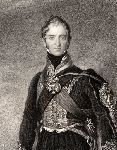 Henry William Paget, 1er Marqués de Anglesey, grabado por Samuel Freeman (1773-1857) de Thomas Lawrence