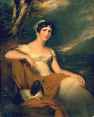 Hon. Emma Cunliffe, luego Emma Cunliffe-Offley, c.1809-30 de Thomas Lawrence