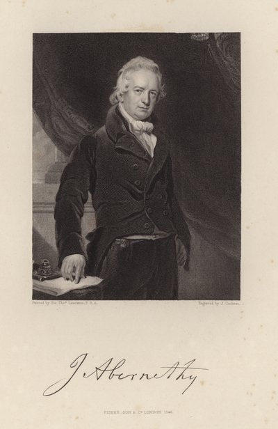 John Abernathy de Thomas Lawrence