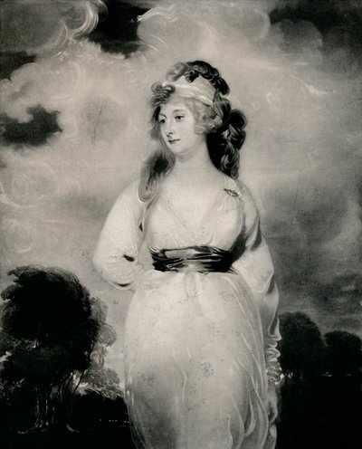 Lady Amelia Anne Hobart, Vizcondesa Castlereagh, Marquesa de Londonderry, c1800 de Thomas Lawrence