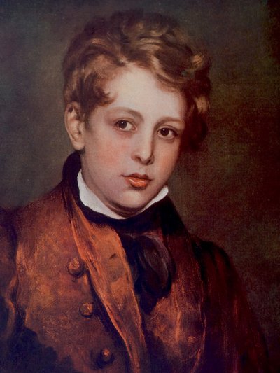 Lord Byron, poeta inglés de niño de Thomas Lawrence