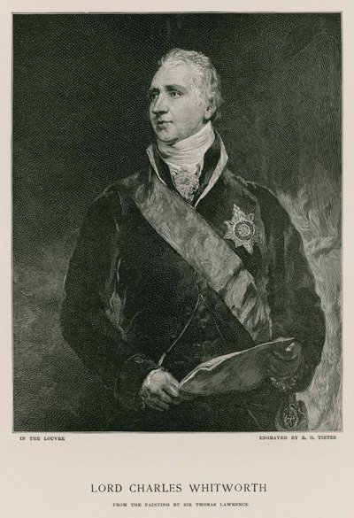 Lord Charles Whitworth de Thomas Lawrence