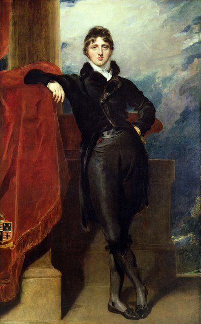 Lord Granville Leveson-Gower, luego 1er Conde Granville, c.1804-6 de Thomas Lawrence